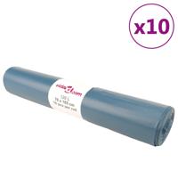 VidaXL Vuilniszakken 100 st 120 l blauw
