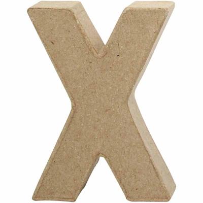 Creativ Company Letter papier-maché - x, 10cm Creativ Company Letter papier-maché - x, 10cm