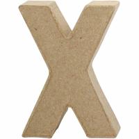 Creativ Company Letter papier-maché - x, 10cm Creativ Company Letter papier-maché - x, 10cm