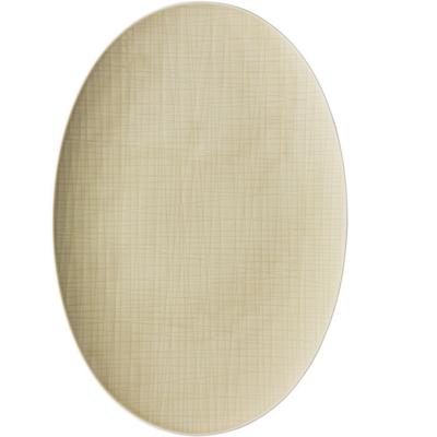 ROSENTHAL - Mesh Cream - Bord ovaal 38cm