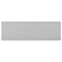 VidaXL Tapijtloper 80x250 cm lichtgrijs