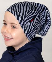 Oversize Baggy Hat Abstract Stripes