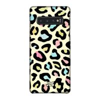 Leopard pattern: Samsung Galaxy S10 4G Volledig Geprint Hoesje