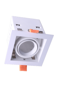 Artdelight Strakke inbouwspotTavira wit - DL 9991R WI