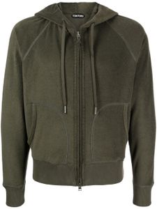 TOM FORD hoodie en tissu éponge - Vert