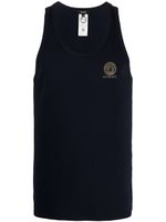 Versace débardeur à logo imprimé - Bleu