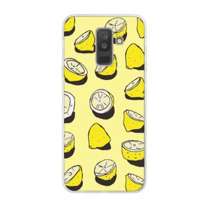 When Life Gives You Lemons...: Samsung Galaxy A6 Plus (2018) Transparant Hoesje