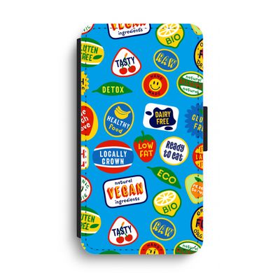 Fruitsticker: iPhone XS Max Flip Hoesje