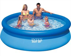 Intex 28120 bovengronds zwembad Opblaasbaar zwembad Rond Blauw