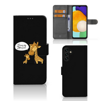 Samsung Galaxy A04s | Samsung Galaxy A13 5G Leuk Hoesje Giraffe - thumbnail