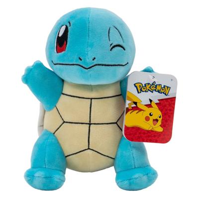 Jazwares Pokémon knuffel pluche squirtle, 20cm Jazwares Pokémon knuffel pluche squirtle, 20cm