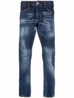Philipp Plein jean Iconic Plein Milano - Bleu