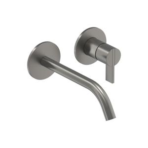 Inbouw Wastafelmengkraan IVY Pact 2-gats Coldstart Geborsteld Metal Black PVD IVY