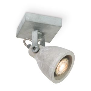 Light depot - LED opbouwspot Vedi - 9,5 cm - betongrijs - Outlet