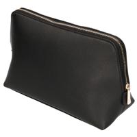 Bagbase Toilettas - zwart - met rit - 25 cm - luxe make-up tas