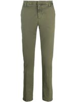 DONDUP pantalon chino à coupe droite - Vert - thumbnail