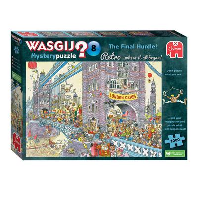 Jumbo Wasgij retro mystery 8 legpuzzel- de laatste horde!, 1000st.