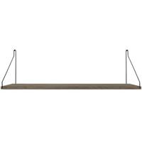 Frama Shelf wandplank 80x27 donker|zwart