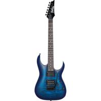 Ibanez GRGA120QA Gio Transparent Blue Burst elektrische gitaar