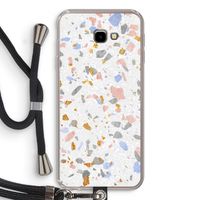 Terrazzo N°8: Samsung Galaxy J4 Plus Transparant Hoesje met koord