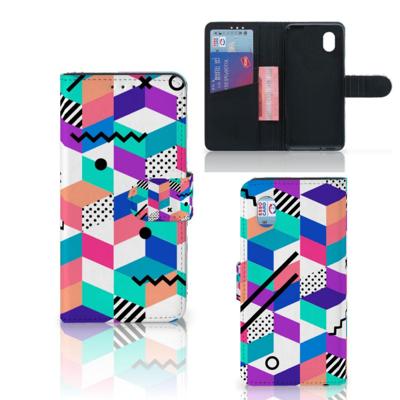 Alcatel 1B (2020) | Book Case | Blokken Kleurrijk