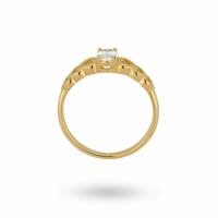 Dames ring 24KAE 124141Y/54 Gouden 14