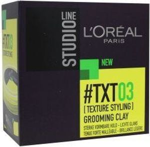 Loreal Studio line groom clay pot (75 ml)