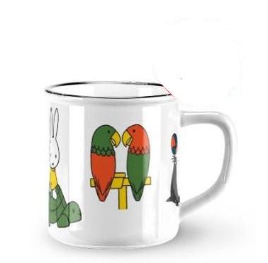 Mok Nijntje & animals Ø8xh7,5cm keramiek