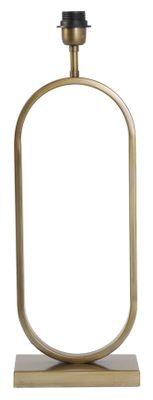 Light & Living Tafellamp 'Jamiri' 55cm, kleur Antiek Brons (excl. kap)