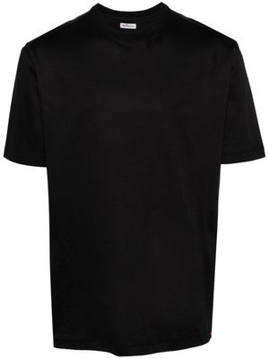 Kiton t-shirt en coton à manches courtes - Noir