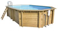 Weva Octo+ 640 houten zwembad (hoogte 1,46)