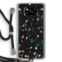Terrazzo N°10: Xiaomi Poco X3 NFC Transparant Hoesje met koord