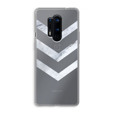 Marmeren pijlen: OnePlus 8 Pro Transparant Hoesje