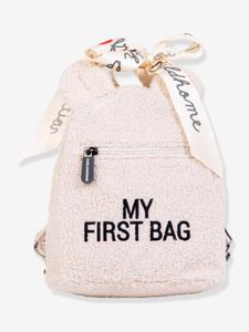 CHILDHOME "My first bag" Teddy rugzak ecru