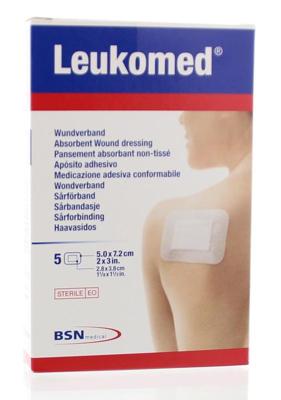 Leukomed Wondverband 7.2 x 5cm steriel