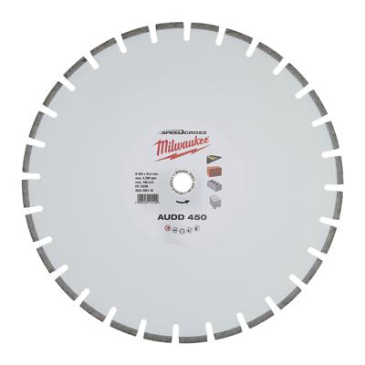 Milwaukee AUDD 450 mm - 1 pc Diamantslijpschijf beton SpeedCross AUDD 450 mm - 4932492145