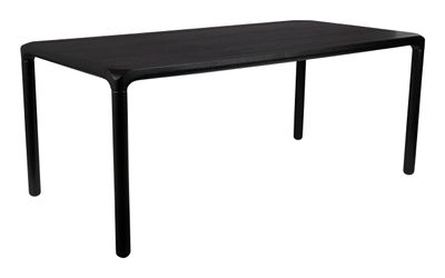 Zuiver Eettafel 'Storm' Essenhout, 180 x 90cm, kleur Zwart