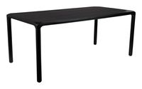 Zuiver Eettafel 'Storm' Essenhout, 180 x 90cm, kleur Zwart