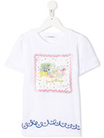 Simonetta t-shirt à imprimé graphique - Blanc