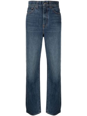 KHAITE jean Albi à coupe droite - Bleu