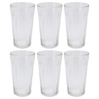 Waterglazen/Cocktailglazen - 6x - 350 ml - vaatwasserbestendig