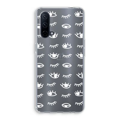 Eye pattern #3: OnePlus Nord CE 5G Transparant Hoesje