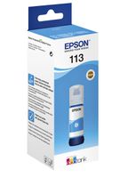 Epson 113 EcoTank Pigment Cyan ink bottle - thumbnail