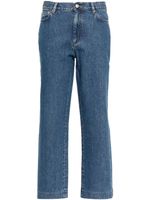 A.P.C. jean droit New Sailor à taille haute - Bleu