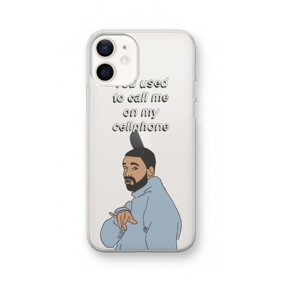 Hotline bling: iPhone 12 Transparant Hoesje