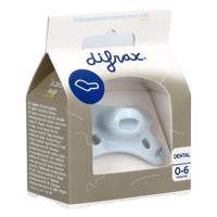 Difrax Fopspeen Dental 0-6 Maanden Blauw/Ice