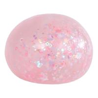 Glamour Mega Squeeze Knijpbal Bloem en Glitter, 9cm Glamour Mega Squeeze Knijpbal Bloem en Glitter, 9cm