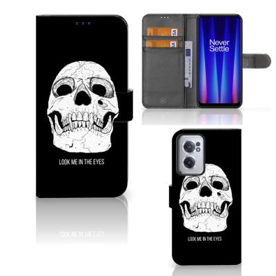 Telefoonhoesje met Naam OnePlus Nord CE 2 Skull Eyes Telefoonhoesje met Naam OnePlus Nord CE 2 Skull Eyes
