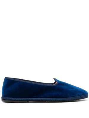 Scarosso mocassins à empiècements - Bleu
