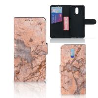 Nokia 2.3 | Bookcase | Marmer Oranje